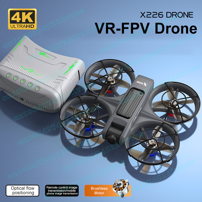 X226 VR FPV Drone 4K HD Dual C - đánh giá và giá Fpv Brushless Rc Drone 4K