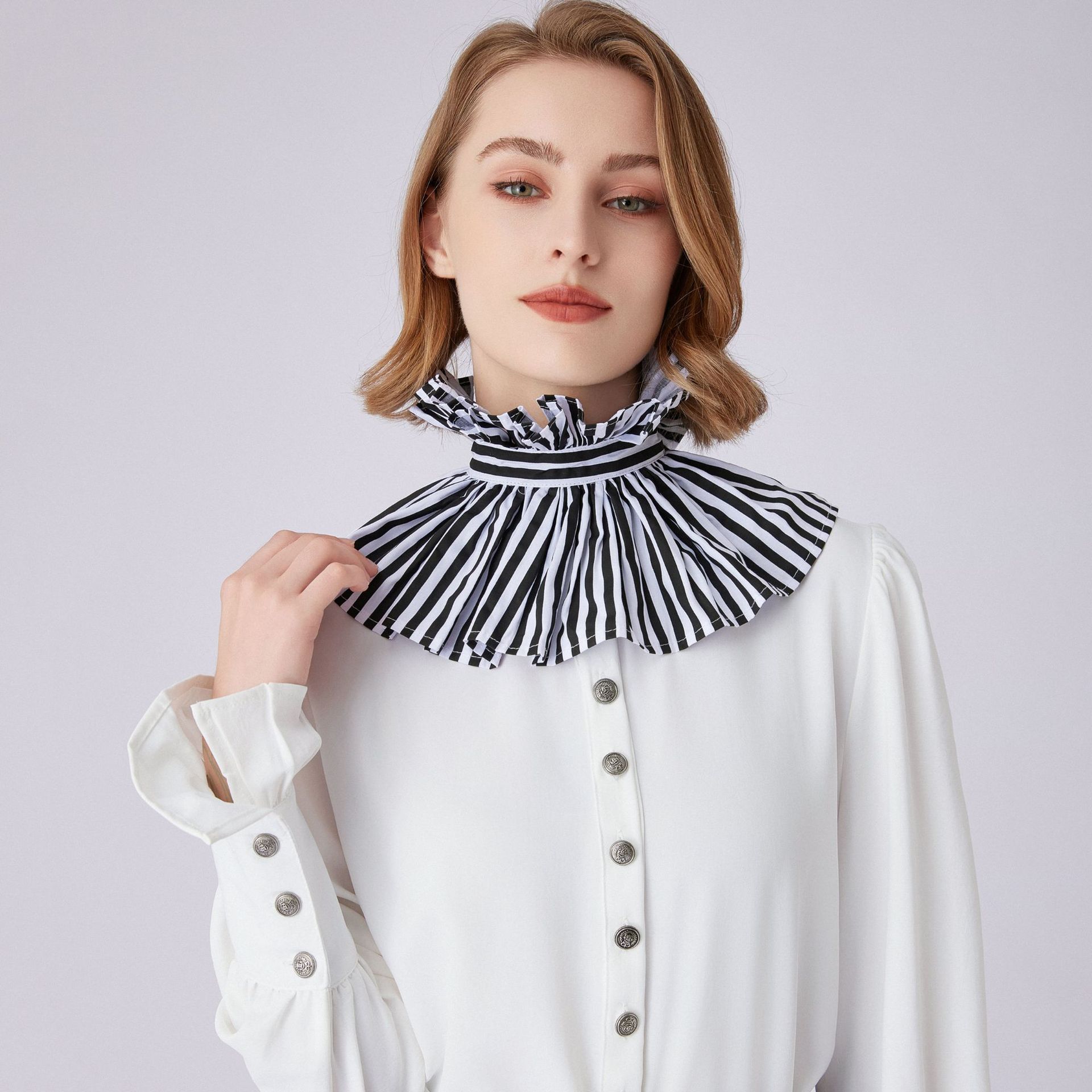 French Style Black White Strip - đánh giá và giá Dolls