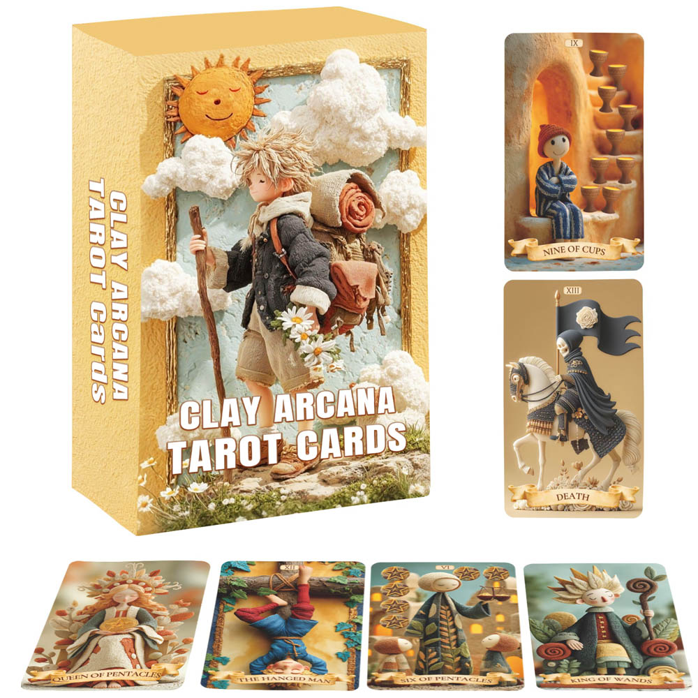 78 Tarot Cards Set, 13x8 Cm Th - đánh giá và giá Tarot Cards Deck With Guidebook