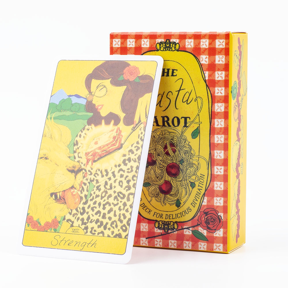 Pasta Tarot 78-Card Deck Board - đánh giá và giá Tarot Cards Deck With Guidebook