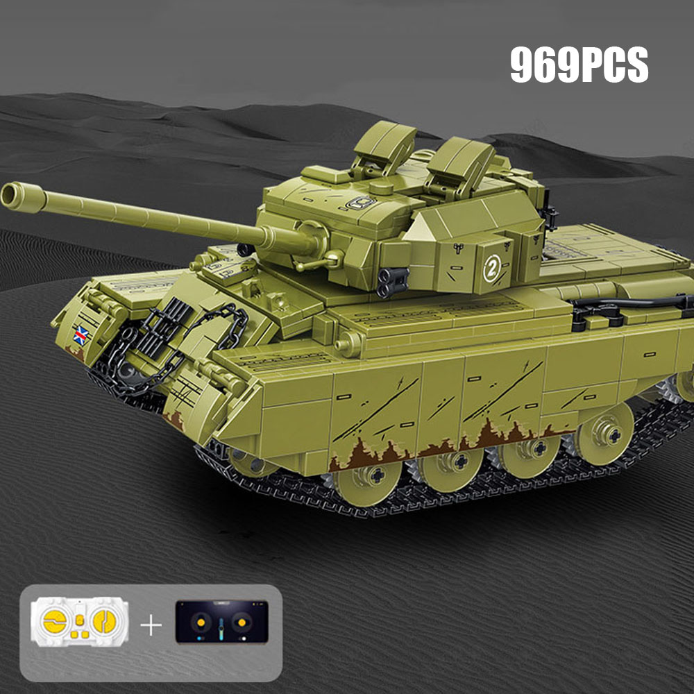 England Centurion Main Battle  - đánh giá và giá Lego Compatible Military Tank