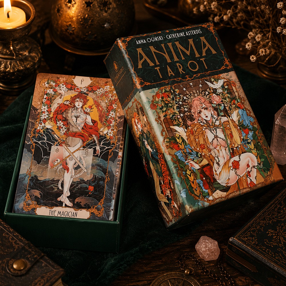 Double-embossed with Gorgeous  - đánh giá và giá Tarot Cards Deck With Guidebook