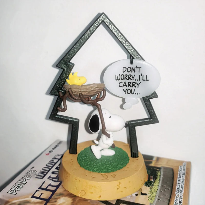 Rement Peanuts Snoopy Frame Ar - đánh giá và giá Anime Action Figure Blind Box